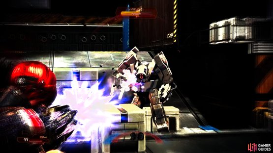 then keep your distance and whittle down their armor and health - you&rsquo;re essentially in a race against time as the massive machines inexorably advance.