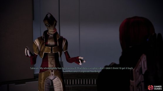 then give the datapad to a salarian on Illium to complete the assignment.