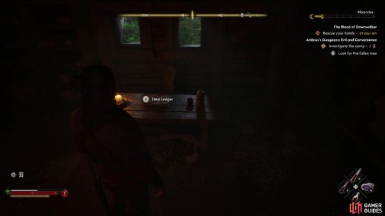 If you didn&rsquo;t get the treasure map, read the &ldquo;Ledger&rdquo; on a desk in the room where you encountered the Chief Jailor to complete the quest,