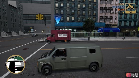 and keep shooting the vans with an smg from a distance until they explode. 