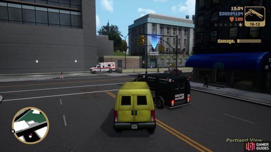 then continue ramming it until the damage bar reaches the end.