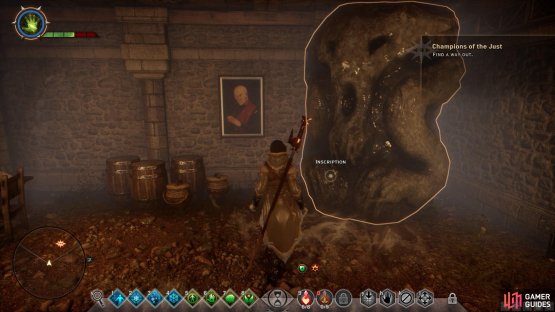 Be sure to read the inscription for Envy&rsquo;s Dogma to receive attribute points.