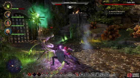 Once you reach the gates of Redcliffe, you will need to close a Fade Rift.
