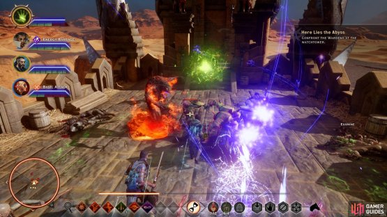Use Mark of the Rift to defeat the wardens and their thralls swiftly.