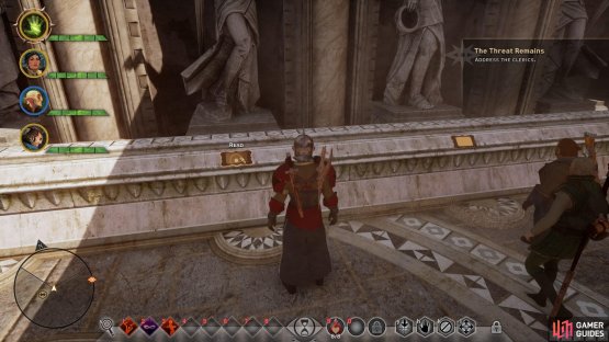 Read the plaques on the bridge to unlock codex information and earn XP.
