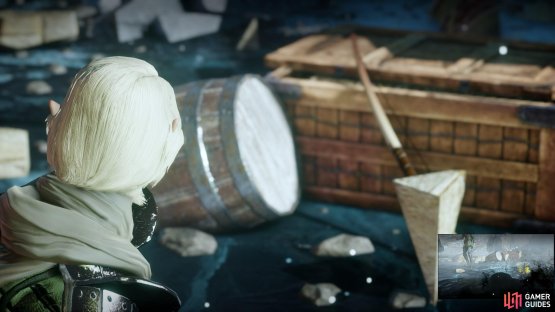 You will acquire a weapon relevant to your class from the chest.