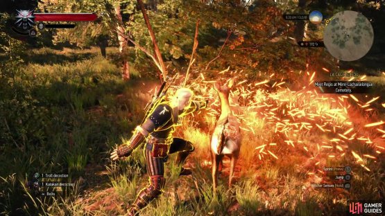While it may seem beneath the dignity of a noble monster hunter, deer can be chased down and killed,