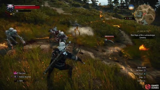 Exploding Shield can be used to knock enemies back, or even down!