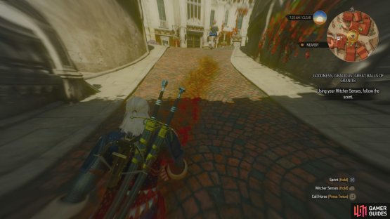 then follow a scent trail to the culprit&rsquo;s house.