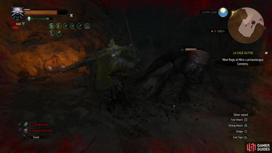 after which you&rsquo;ll find yourself facing off against two lesser vampires, both of which are fond of leaping attacks.