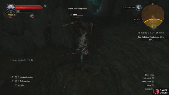 if you go through the cave, you&rsquo;ll have to defeat a Wight.