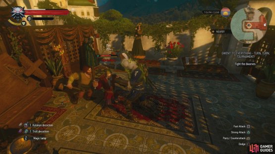 Pummel Yaki and his goons,