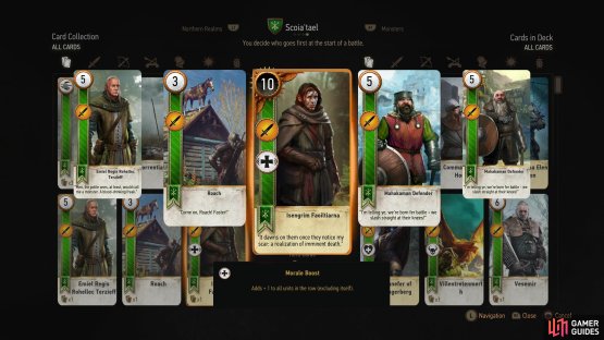You won&rsquo;t get any EXP or Crowns if you take the money, but the Gwent cards are unique, the other rewards are not.