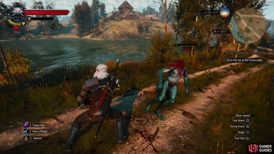 Kill the Drowners pestering a bound man,