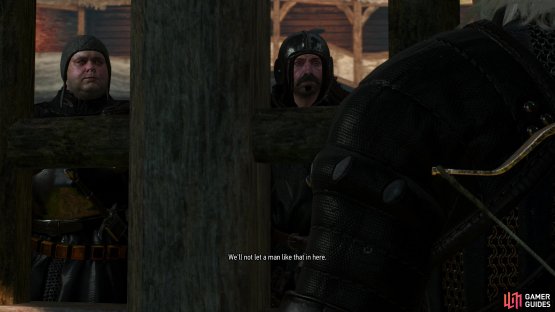 and the guards behind the gate will wisely keep you at bay.