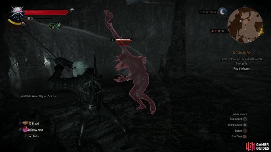 Inside the cave you&rsquo;ll need to dispatch a Water Hag.
