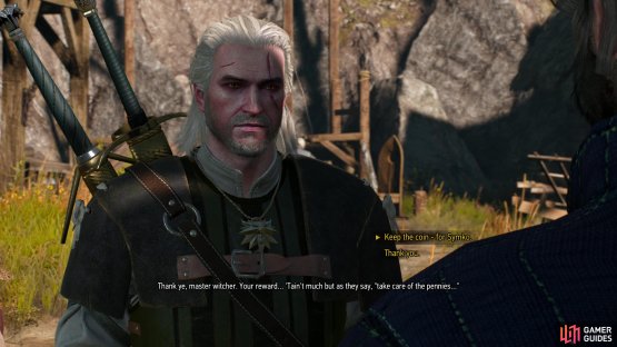 then return to Chet to get your reward&hellip; or decline it for a pittance of EXP, if you&rsquo;re feeling generous.