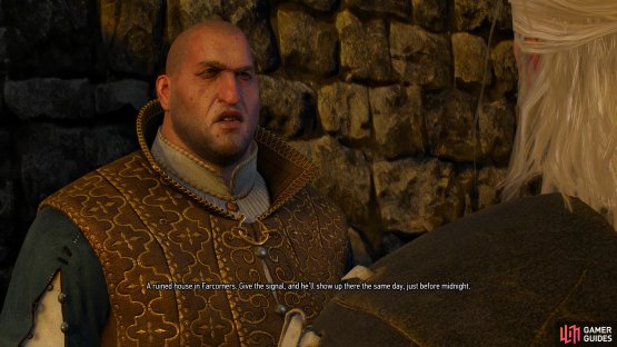 If you didn&rsquo;t learn where Dandelion was being held, Dijkstra will tell you how to meet with the spy Mende was in contact with.