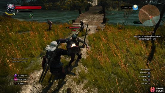 or show them you&rsquo;re a Witcher to watch them die.
