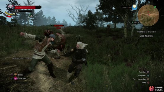 When you arrive at the third shrine you&rsquo;ll interrupt a band of iconoclastic students. Intervene and you&rsquo;ll have to fight them - by default a fistfight,
