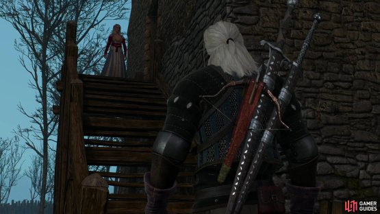 and confront Keira Metz, whom you catch guiltily exiting the tower.