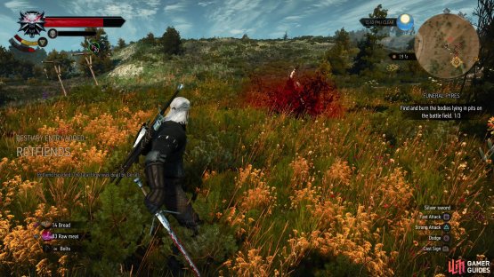 Get some distance, as the injured Rotfiend will then explode, dealing massive damage.