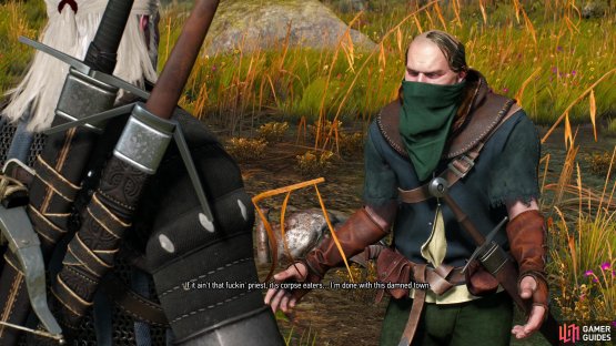 and he&rsquo;ll tell you the truth behind the priest&rsquo;s scheme.
