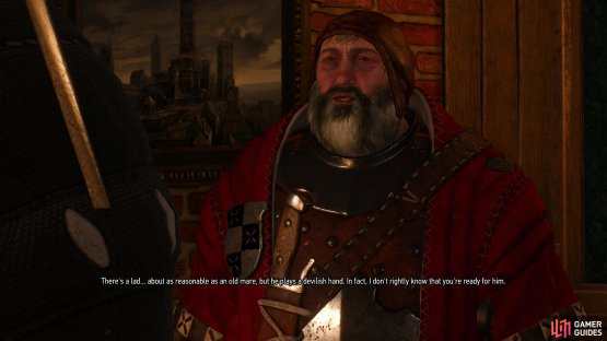 Defeat the Bloody Baron and other distinquished Gwent players in Velen,