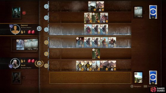 Tight Bond cards, weather cards, spy cards - the Bloody Baron can do a little bit of everything with the Northern Kingdoms deck, but he&rsquo;s got many holes in his roster.