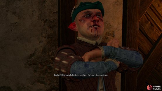 and free a halfling named Rico, who will promise a reward from his employer.