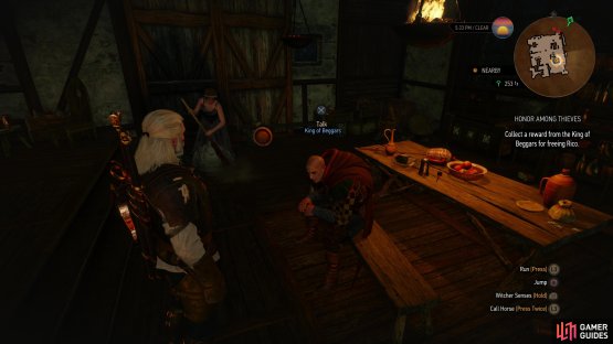 Visit the King of Beggars in the Putrid Grove,