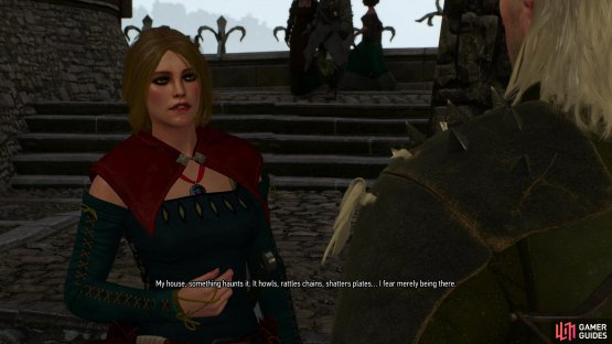 Find a woman named Lussi on St. Gregory&rsquo;s Bridge, who claims her house is haunted.