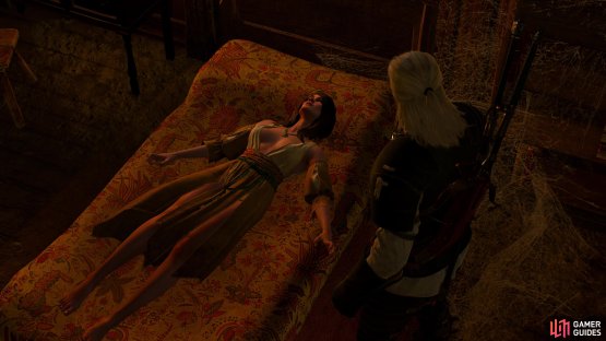 then head upstairs to find her gripped in a fitful, unnatural slumber.