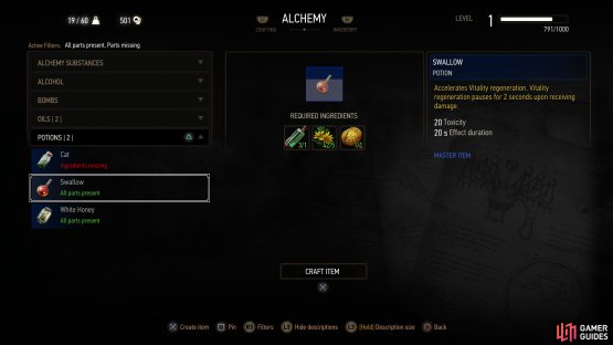 Craft the Swallow potion and you can give it to Tomira, completing the quest.