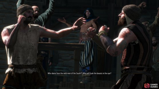 Find some sailors and either pay them 70 Crowns,