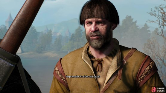 If you attempt the quest, &ldquo;Bitter Harvest&rdquo;, be wary - failing that quest will also cause the Shady Merchant to retract his offer.