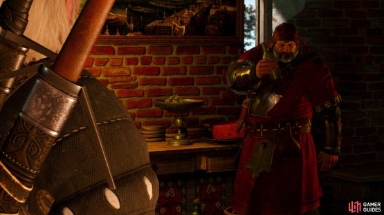 then meet with the Bloody Baron.