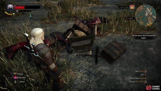 then pillage a ruined cart.