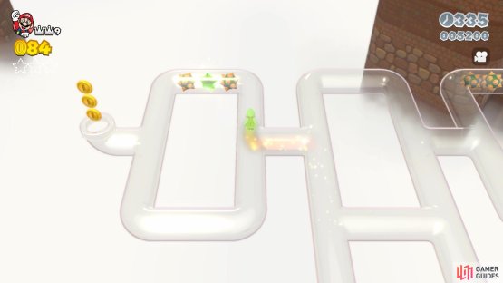 You will need a Super Star in order to get the first Green Star