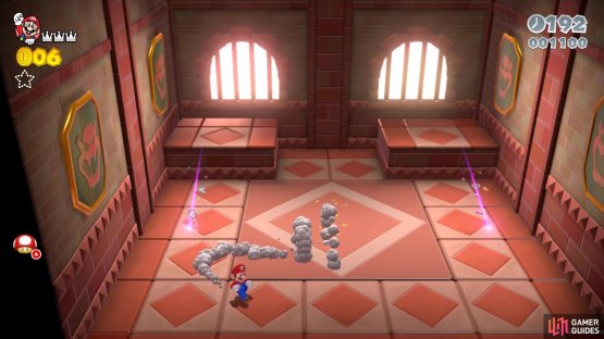 You can tell where they will teleport by following the magic trail they leave behind