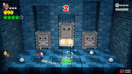 You will need to work quickly in the final room