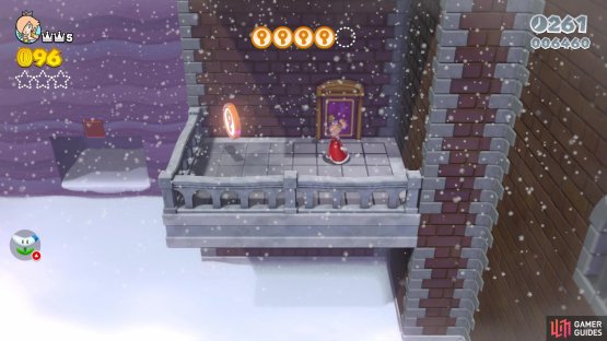 to get on the balcony for one of the Key Coins