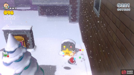 This gravestone has a Super Star hidden under it