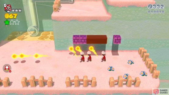 Another power-up can be combined with the Double Cherry to make you more powerful