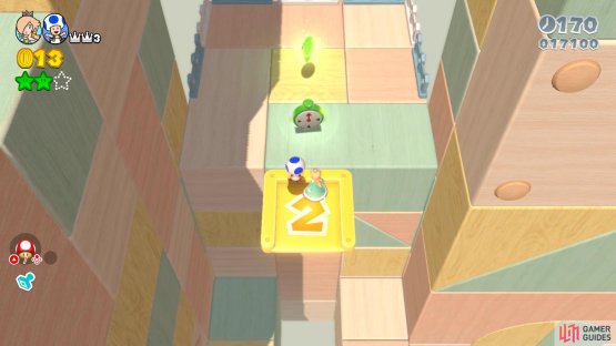 You can simply call in another player to get the third Green Star