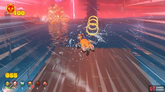 Bowser will be quite elusive in the final bout