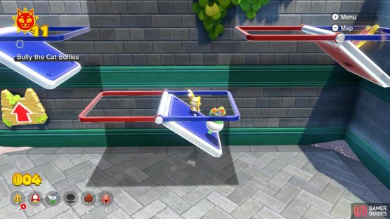 The panels here will flip every time you jump