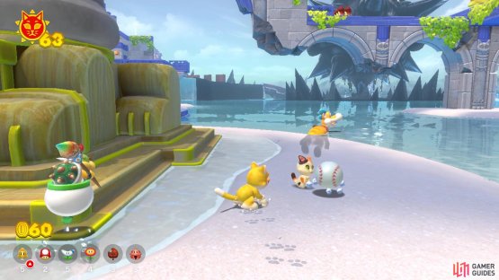 The lost kitten is right on the other side of the Giga Bell