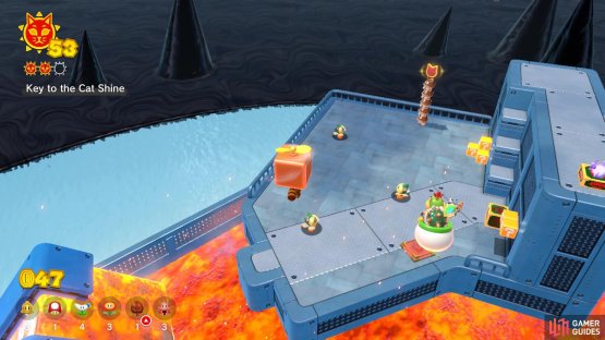 The Propeller Block helps immensely in getting to the key