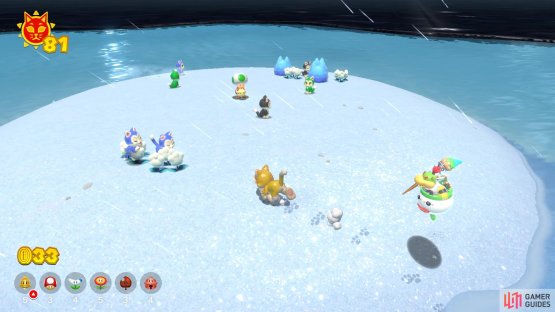 where you&rsquo;ll find a Toad Brigade member on the island